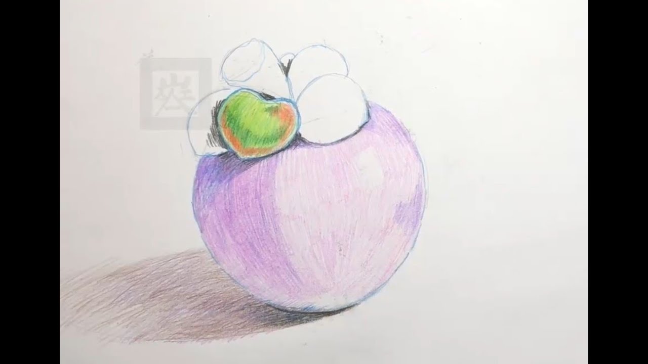 大竹山 規 油彩画 (静物) 山竹,水果,美术,绘画,素描,s,卡通,铅笔,彩色铅笔,