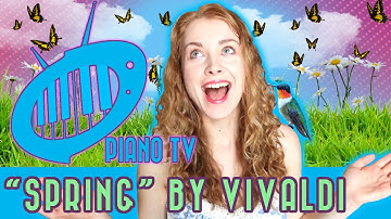 Spring by Vivaldi Tutorial: Beginner Piano