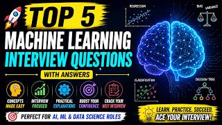 #38 Machine Learning Interview Questions with Answers | AI & Data Science