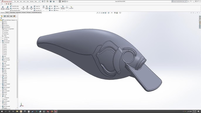 How to Duplicate a Fishing Lure in CAD for 3D Printing (Step 1 of