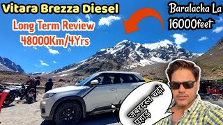 Vitara Brezza Diesel Long Term Review after 48000Km/4 Years | Is worth buying Used brezza? #brezza