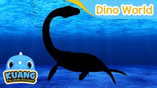 Matuto ng mga Dinosaur para sa mga Bata | Larong Dinosaur Puzzle 🦖 |  Kuang ang maliit na Dinosaur screenshot 1
