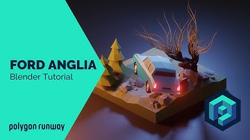 Harry Potter Flying Car - Blender 2.8 Low Poly 3D Modeling Tutorial