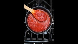 How Nonna Pia Prepares her Homemade Tomato Sauce!  + Nonna's special sauce dish!