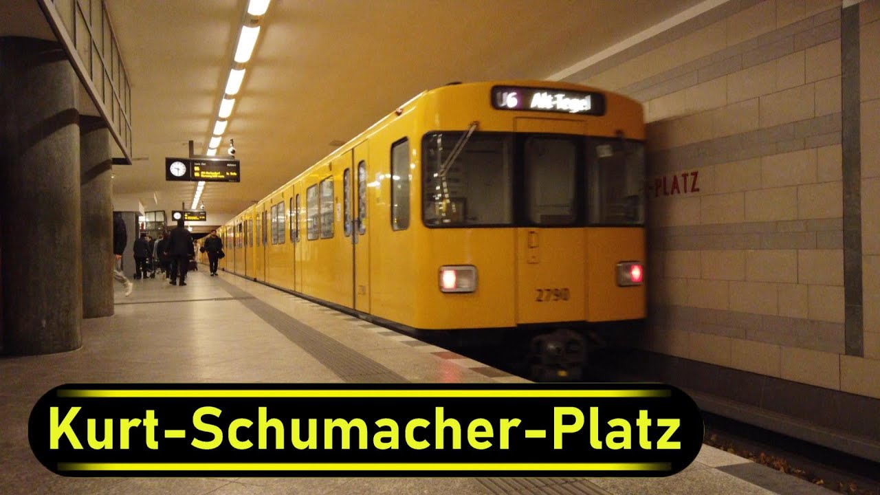 U-Bahn Station Kurt-Schumacher-Platz - Berlin 🇩🇪 - Walkthrough 🚶