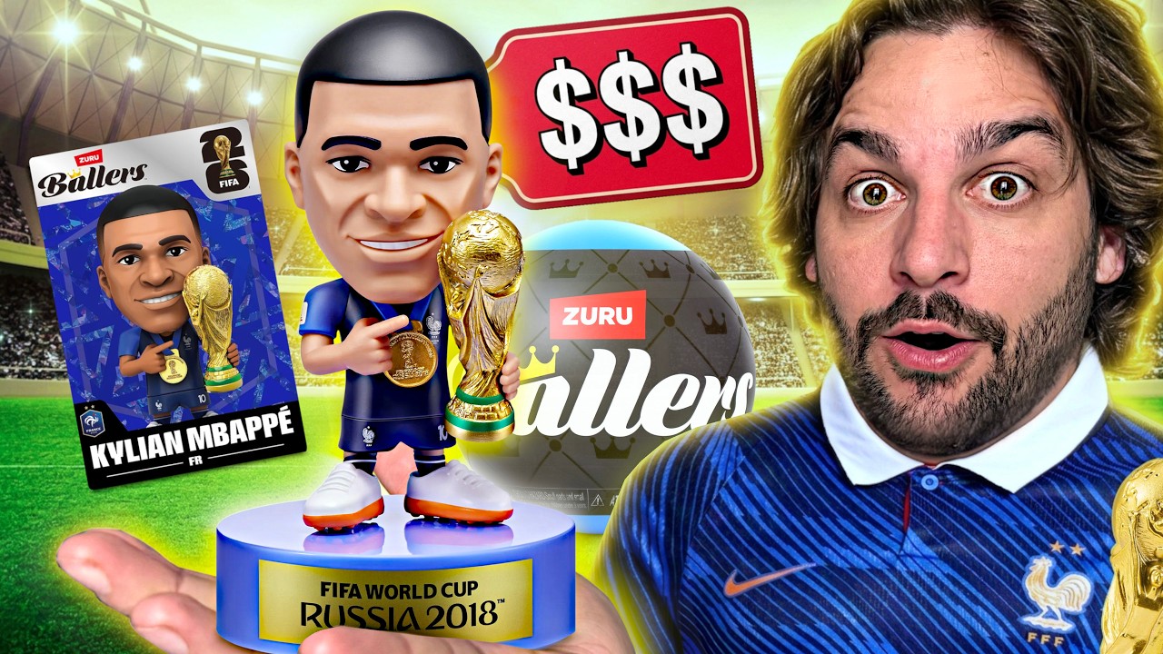 We're getting RICH with this MBAPPE figurine! ( Zuru Ballers 2026