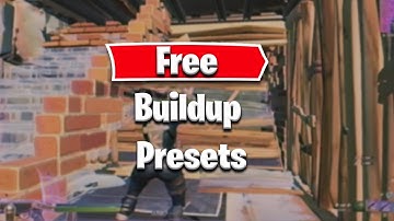 14 *FREE BUILDUP PRESETS* FOR FORTNITE MONTAGES (Premiere Pro)