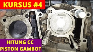 KURSUS #4, CARA HITUNG CC, VOLUME CYLINDER, BERDASAR RUMUS DARI GRAHAM BELL.