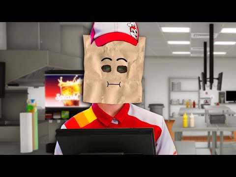 Nag trabaho ako sa Jollibee! Ang hirap! (Fast Food Simulator)