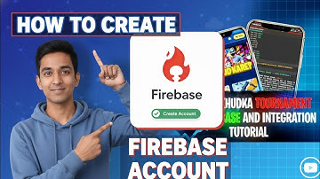 Firebase Account Kaise Banaye | Firebase Setup Step by Step in Hindi 2025