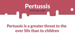 Pertussis vaccinations protect our seniors