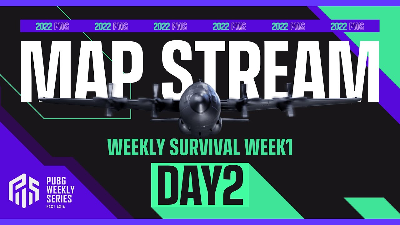 Map配信 22 Pws Phase1 Week1 Day2 Weekly Survival Pubg Youtube