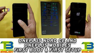 How To Setup Oneplus Nord CE 5G and Oneplus Nord Mobile First Boot up time and How To Setup