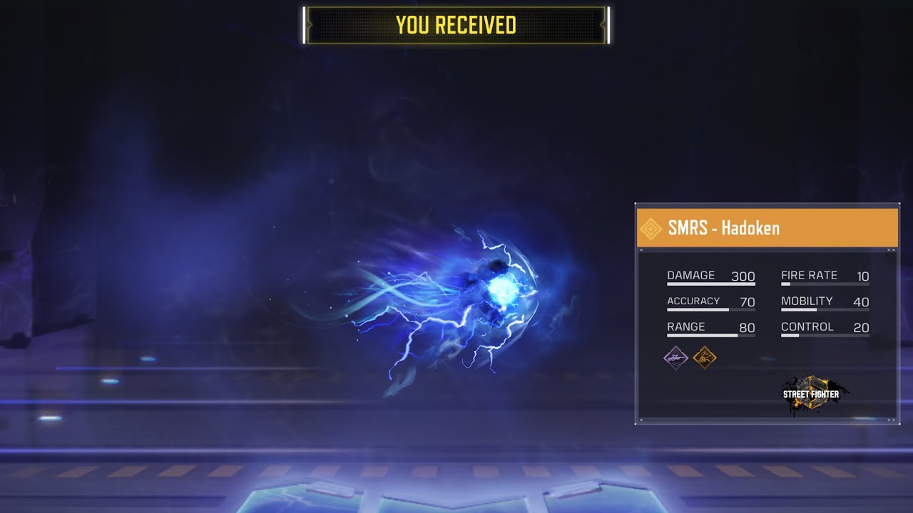 Codm Obtaining Street Fighter Armory Series Final Collection Reward | Legendary SMRS Hadoken