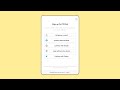 JavaFX UI: TikTok Sign up Design