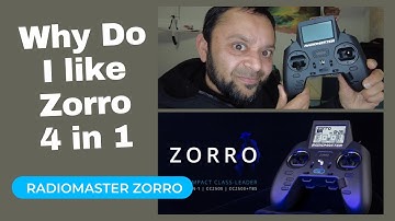 RadioMaster Zorro ELRS and 4 in 1 edgetx opentx Compact Radios