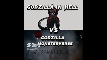 godzilla in hell vs godzilla #shorts #edit #viral #monsterverse #capcut #godzilla