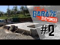 Stavba Garáže Svépomocí │ #2 - Lití desky, gletování + 5 dní po