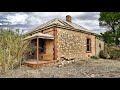 2 old farm houses long forgotten/One with an early settlers ruins behind it.