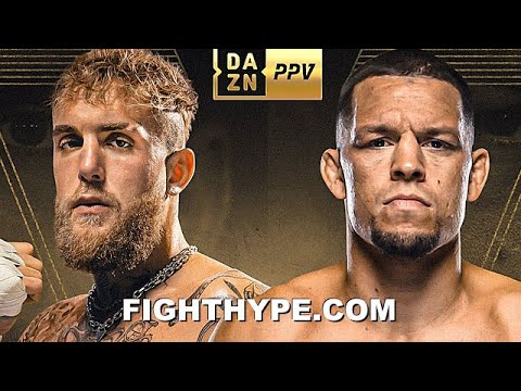 Jake Paul-Nate Diaz boxing match set for Aug. 5 in Dallas