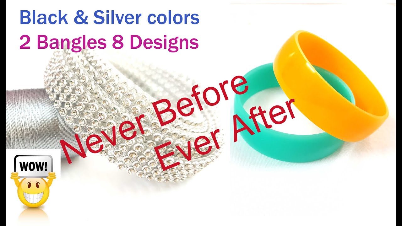 8 DIY Jewelry Ideas!! Designer Jewelry Making at Home / Silk Thread Bangles New Designs #DIY Bangles