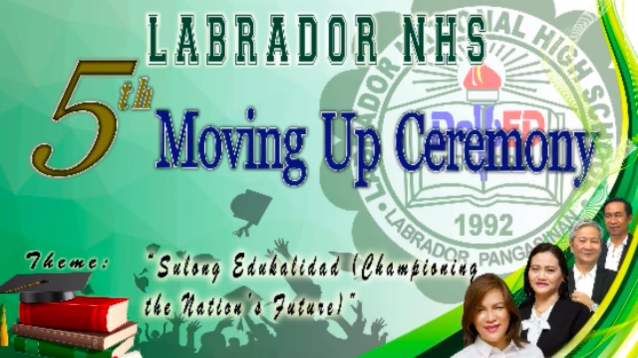 LNHS 5th MOVING UP CEREMONY 2020