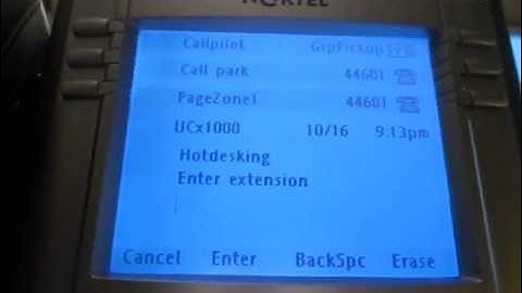 E-Metrotel UCx50 Hotdesking