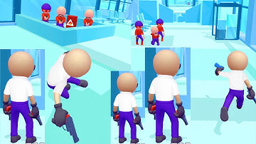 Run n Gun - AIM Shooting Gameplay walkthrough Gaming All Levels 2-7 (iOS/Android)
