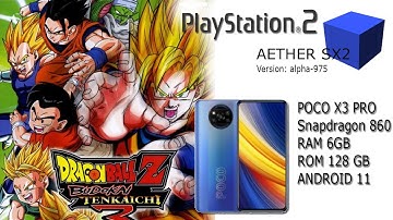 DRAGONBALL Z- BUDOKAI TENKAICHI 3 AETHERSX2 POCO X3 PRO