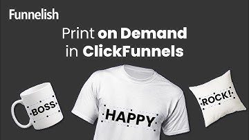How to sell print on demand in ClickFunnels with Shopify fulfilment?