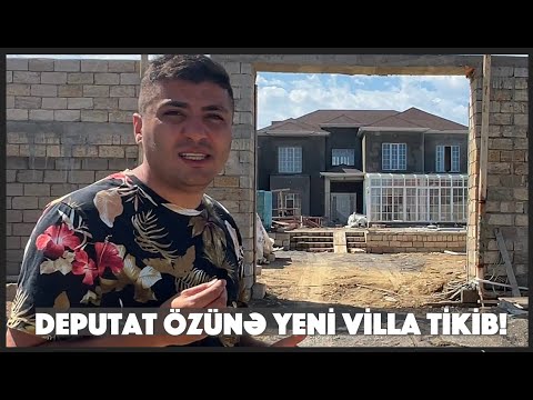 PAYLAŞ!  Millət vəkili Razi Nurullayev deputat maaşı ilə özünə yeni villa tikib? İnanan daşa dönsün!