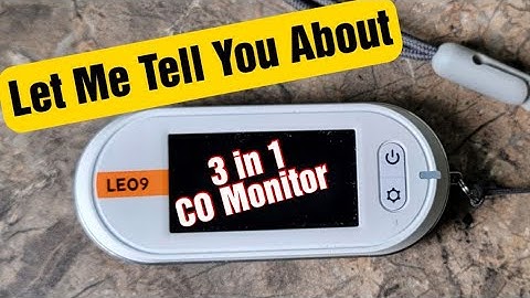 Let Me Tell You About The Portable Carbon Monoxide Detector by LSENLTY