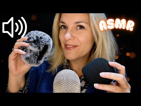 ASMR FR 📢 Sensibilité AU MAX (sans bonnette, avec bonnette normale et bonnette fluffy)