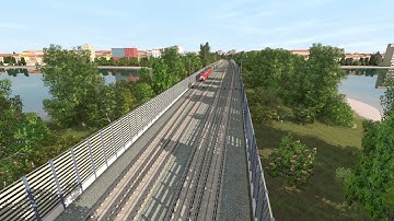 TRS19 - German High Speed (Fictional) - Double Overtake