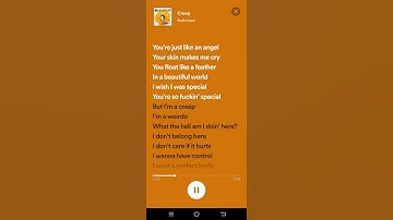 Creep Lyrics - Radiohead