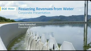 BQE Water Inc. (TSX-V: BQE) Webcast | SNN Network