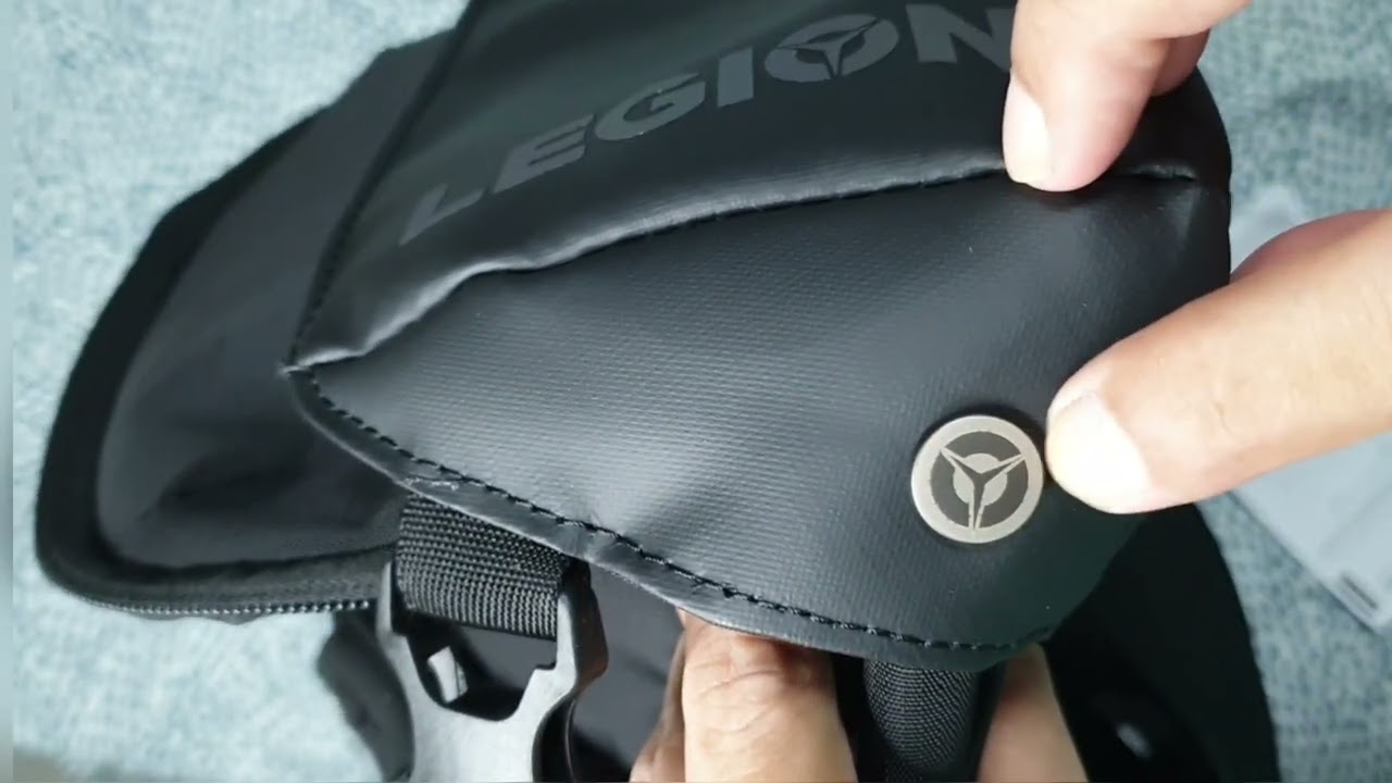 Active Unboxing and YouTube Review - Legion Bagpack Lenovo