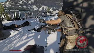 Ghost Recon Breakpoint - Mountain Siege: Hack and Protect The Antenna During ID Transfer (2019)