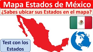 Mapa político de Mexico