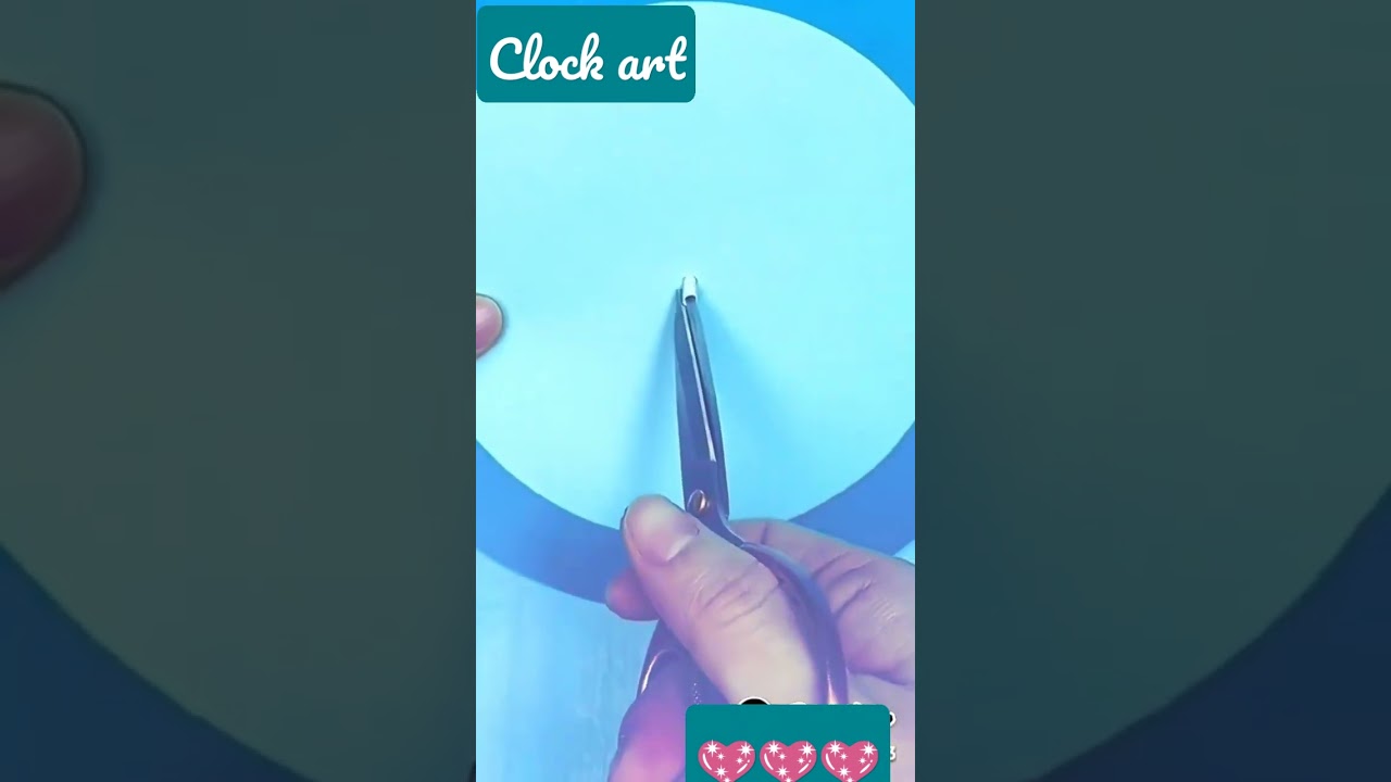 how to make clock at home with paper art craft clock art