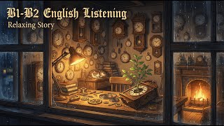 B1-B2 English Listening Practice: The Clockmaker’s Garden (Relaxing Story)