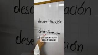 Descertificación Y Desertificación