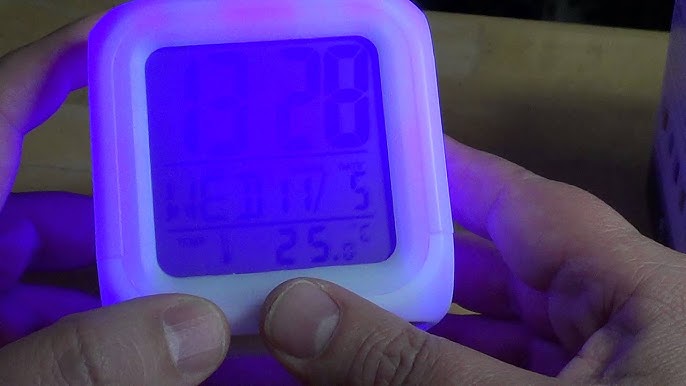 Glowing Led Color Digital Alarm Clock – Clasicos Hub