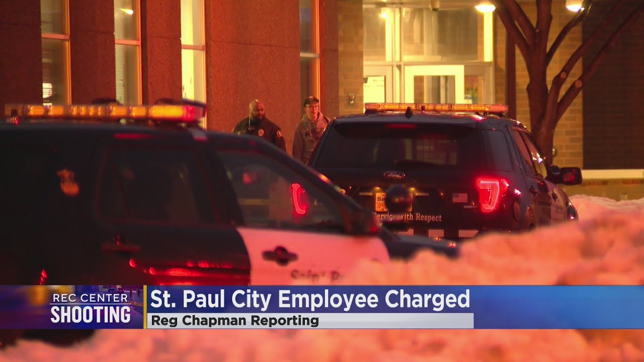 St. Paul city employee charged with shooting teenager at rec center -  YouTube