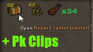 Opening My 116 Master Clues, Gambling My Inferno Capes + Pk Clips!