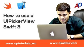 How to use a UIPickerView  Swift 3 Tutorial
