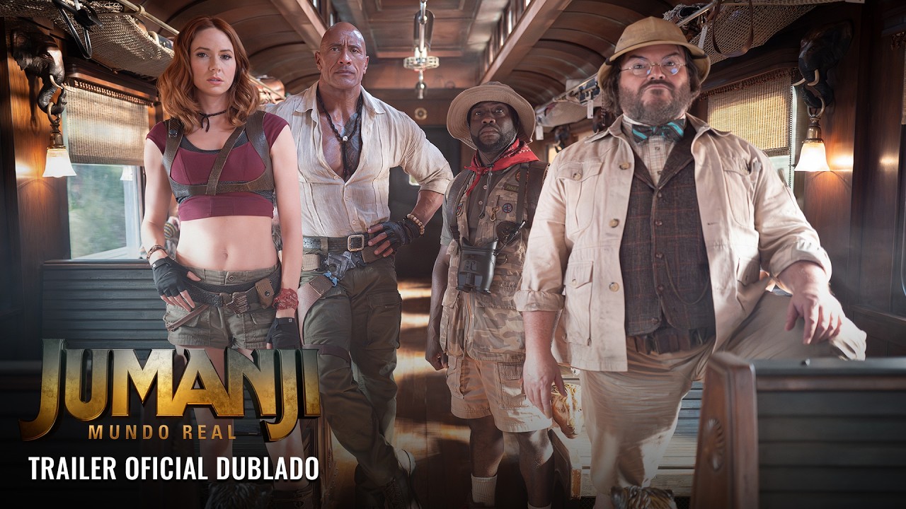 Jumanji Mundo Real Trailer Oficial Dublado