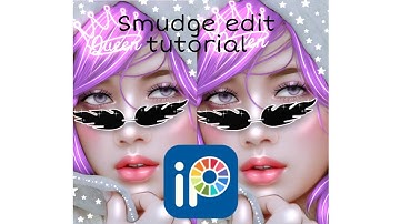 smudge edit tutorial with brushes code | #ibispaintx#blackpink #lisa#tutorial