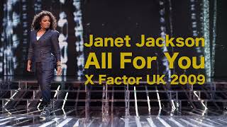 All For You (X Factor UK 2009 - Studio) - Janet Jackson