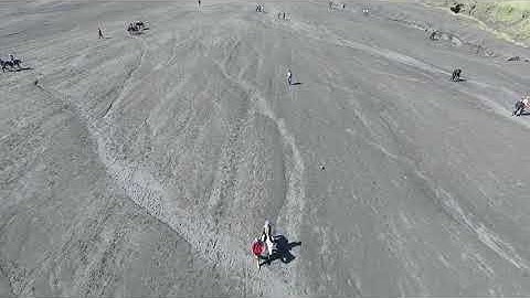 Drone Footage : Bromo Mountain East java Indonesia